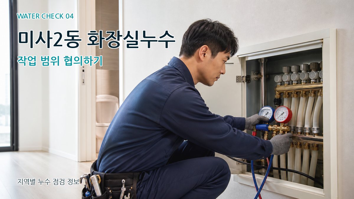 미사2동 누수탐지 누수탐지 이미지